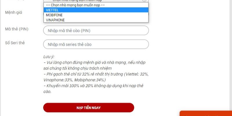 Ưu điểm khi thực hiện giao dịch nạp tiền tại nhà cái Red88